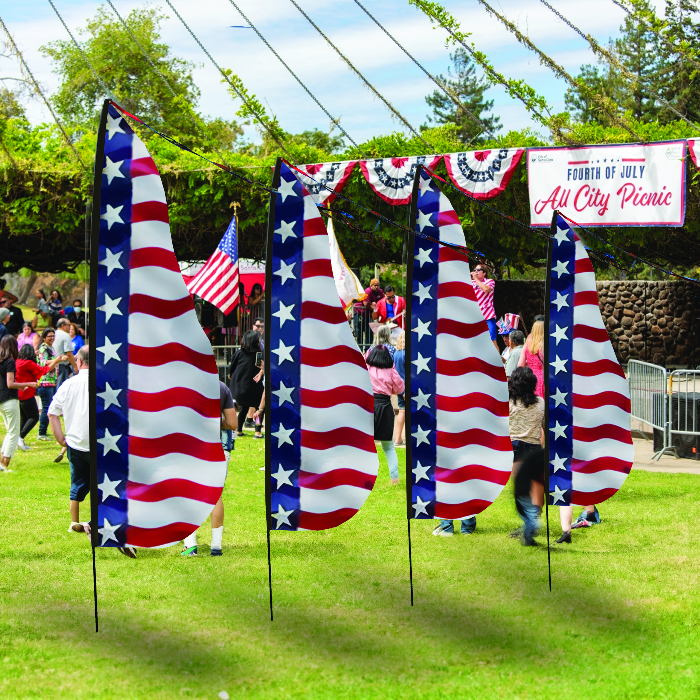 US6 Stars and Stripes Feather Dancer Kit